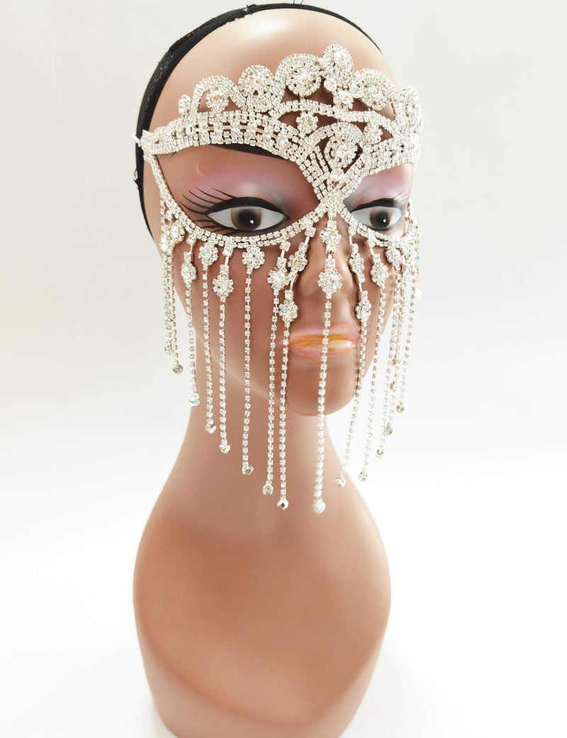 Astage Lady Cosplay Belly Dance Jewelry Coin Veil Halloween Accessories Crown Style - Image 5